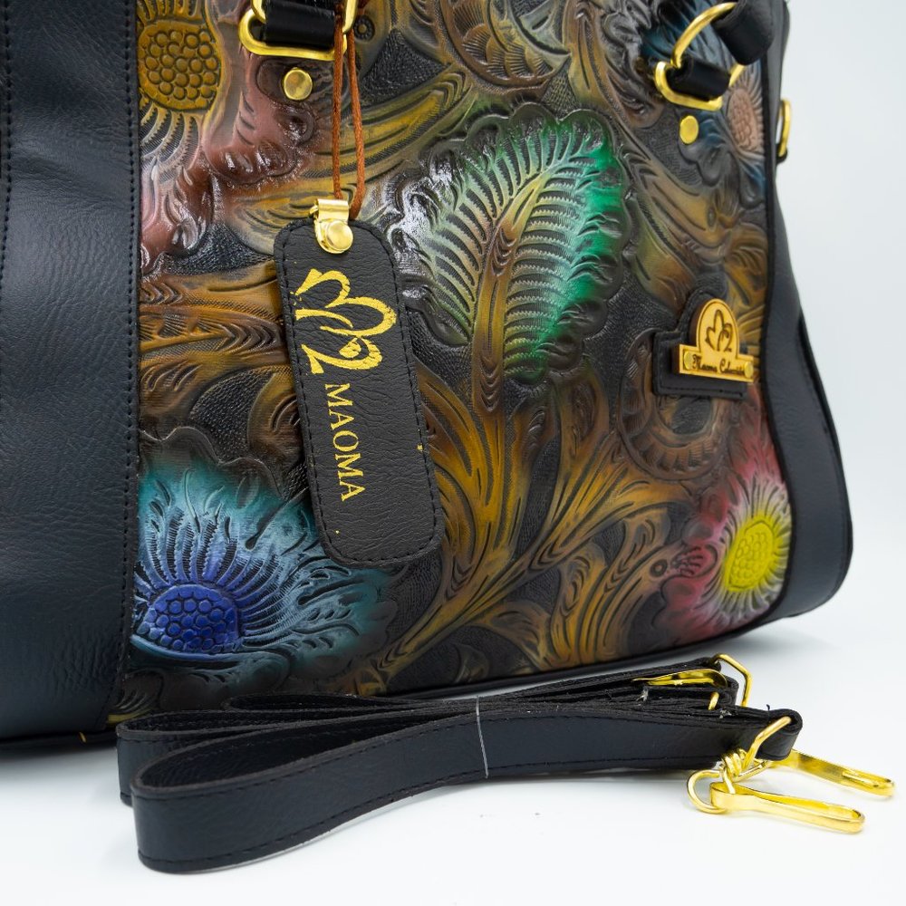 Leather handbag - Picture 2 of 4